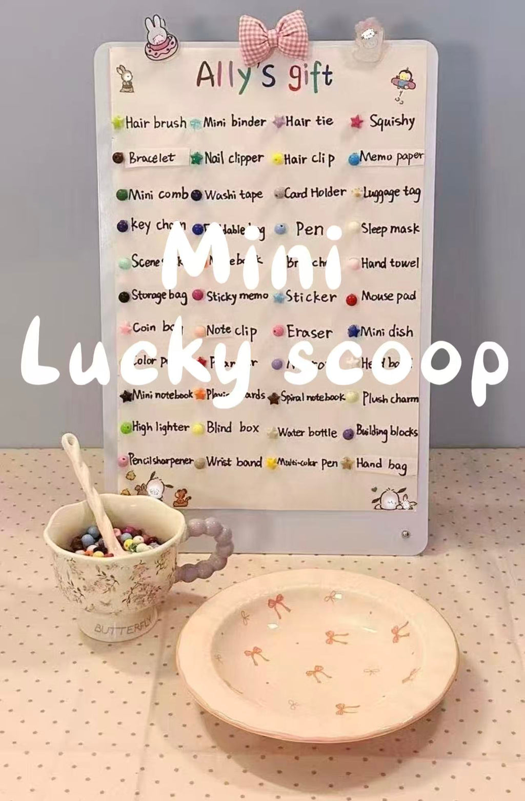 Mini Lucky Scoop Mystery Gift Box — Stationery, Accessories & Surprise Treasures
